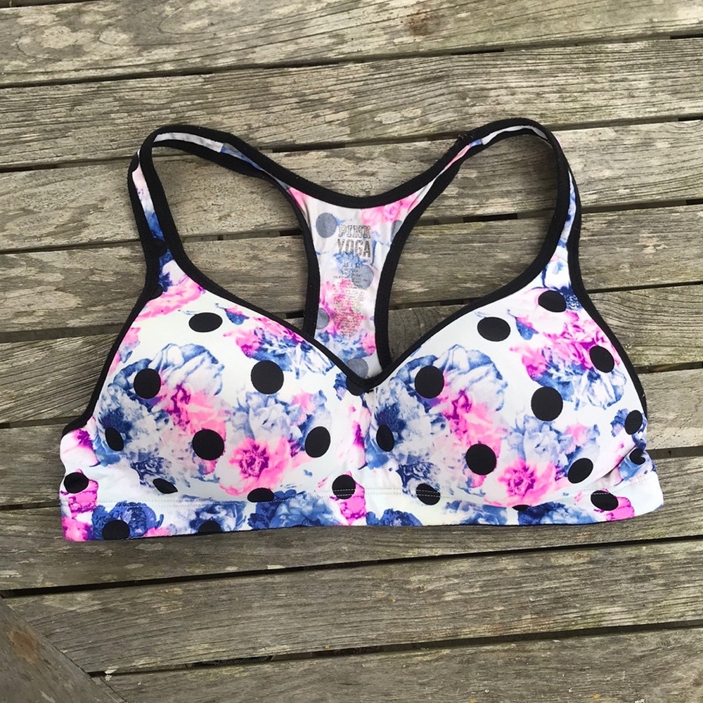 PINK YOGA Racerback Bra